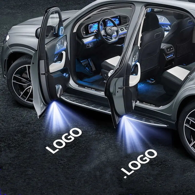 12V Universal Cute Fashion Auto Indutivo Dinâmico Bem-Vindo lâmpada de lâmpada para carro