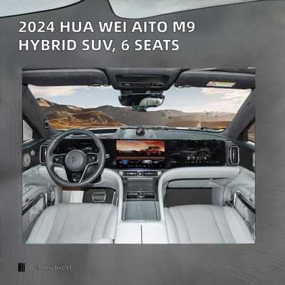 2024 Huawei AITO M9 híbrido 1.5T EV Carro para varejo alcance e eficiência estendidos