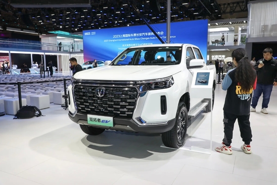 Changan Lantuozhe Mini Pickup EV O 405KM Ride-On EV elétrico para veículos de energia