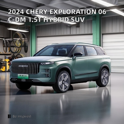 Veículo energético 2024 Chery Exploration 06 C-DM1.5T SUV híbrido PHEV Ride-On EV Carro de passageiros