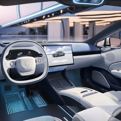 Revolucione a sua experiência de condução com o Geely Zeekr 007 Sedan Um Veículo Energético
