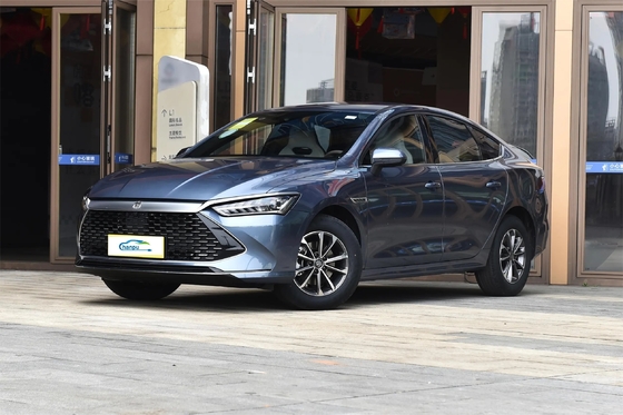 BYD Electric Qin Plus Dm-2024 Dm-I Honor versão 55Km Carro compacto PHEV com porta giratória