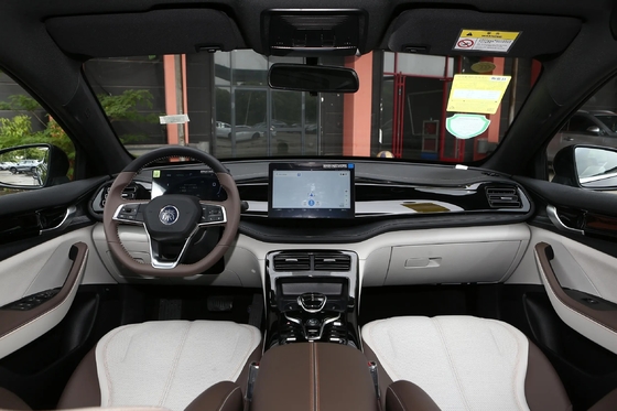 BYD Electric Qin Plus Dm-2024 Dm-I Honor versão 55Km Carro compacto PHEV com porta giratória