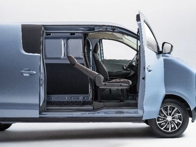 Atualize a sua frota com o EBear EV MPV A mais avançada e versátil carrinha multiuso