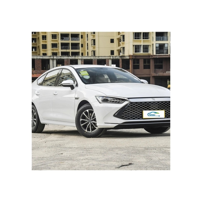 BYD Electric Qin Plus Dm-2024 Dm-I Honor versão 55Km Carro compacto PHEV com porta giratória
